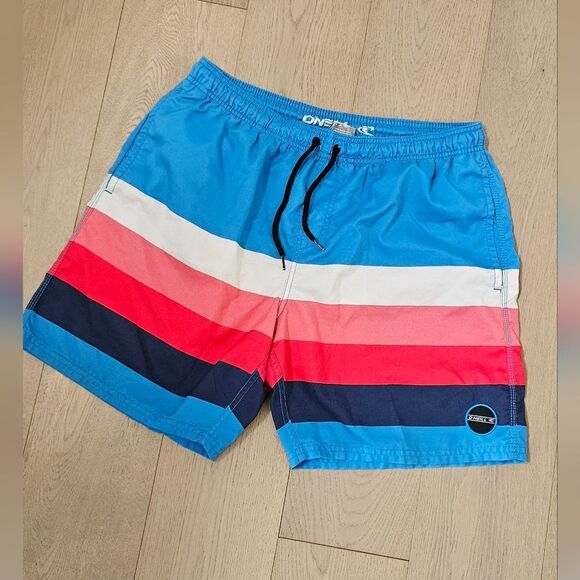 O'Neill Men's Multicolor Swim Shorts - Picture 1 of 4